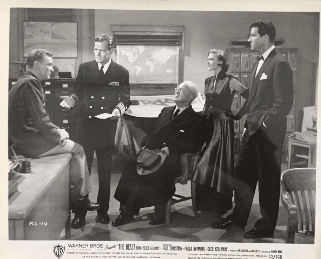 怪兽之王哥斯拉:从1954年到全球文化符号
《原子怪兽》(The Beast from 20,000 Fathoms, 1953)